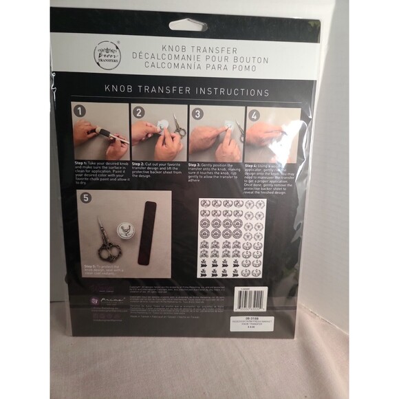 NEW Knob Transfers Redesign With Prima Farm Fresh Market Farmhouse - Picture 7 of 11